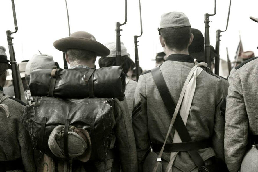 civil war reenactment