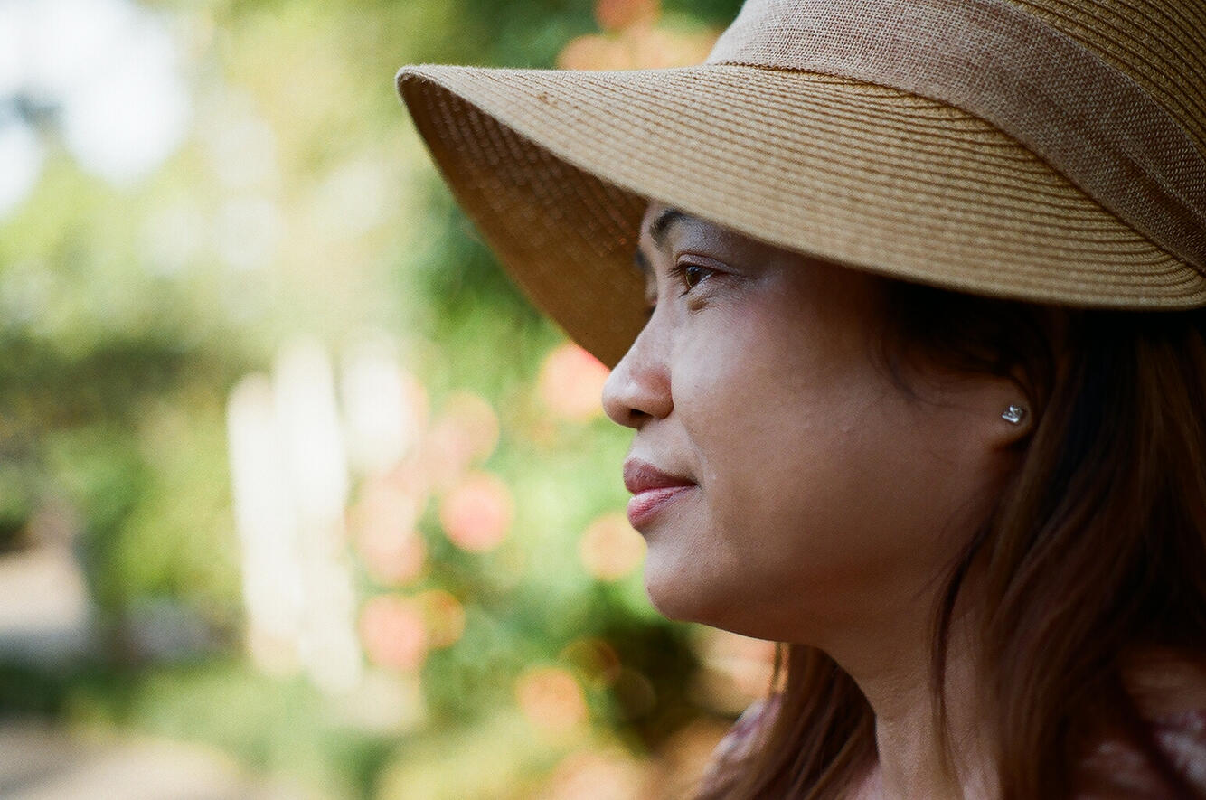 Marie Antoniette Enjoying the Garden